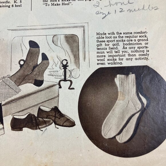 1939 Lux Knitting Pattern Magazine Book - Picture 8 of 13